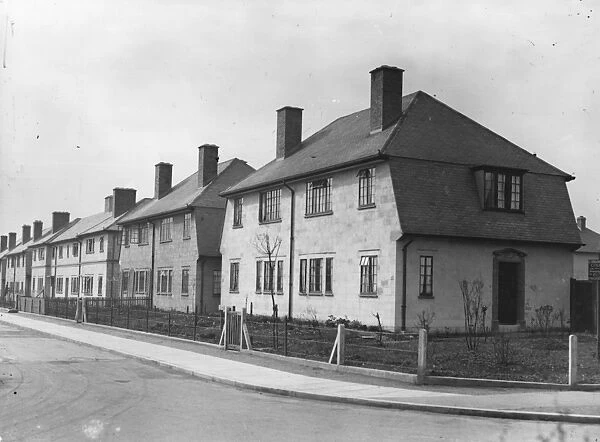 Houses. 1923: Houses at Beacontree Heath. (Photo by Hulton Archive / Getty Images)