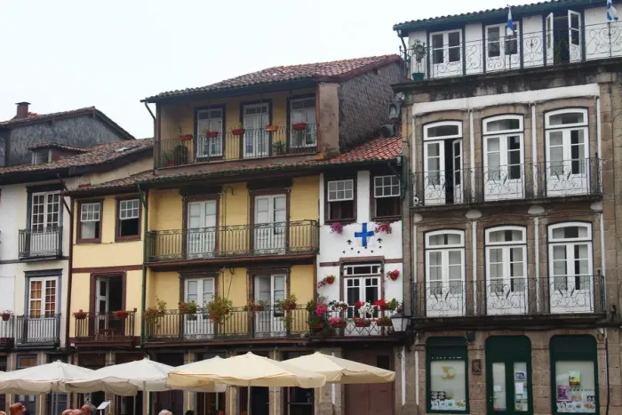 Framed Print : Houses in the historic center of Guimarues Framed Print : Houses in the historic center of Guimarues