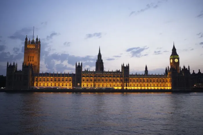 Framed Print : Houses Of Parliament Illuminated At Night, London, England Framed Print : Houses Of Parliament Illuminated At Night, London, England