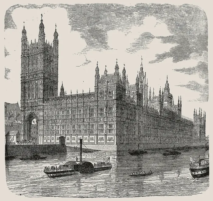 Framed Print : Houses of parliament London Framed Print : Houses of parliament London