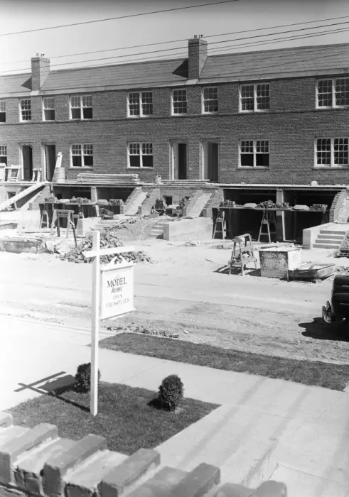 Framed Print : Housing development Framed Print : Housing development