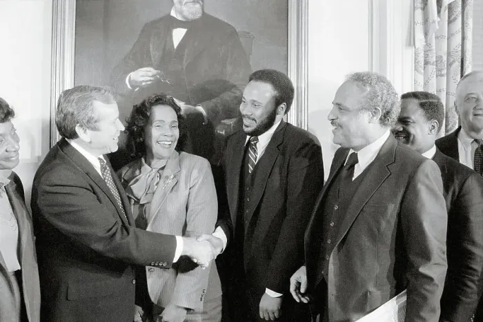 Framed Print : Howard Baker Hugging Coretta Scott King Framed Print : Howard Baker Hugging Coretta Scott King