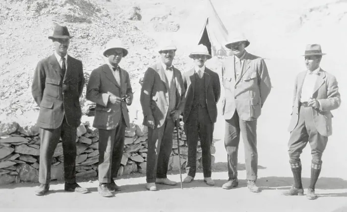 Framed Print : Howard Carter's Archaeological Team Framed Print : Howard Carter's Archaeological Team