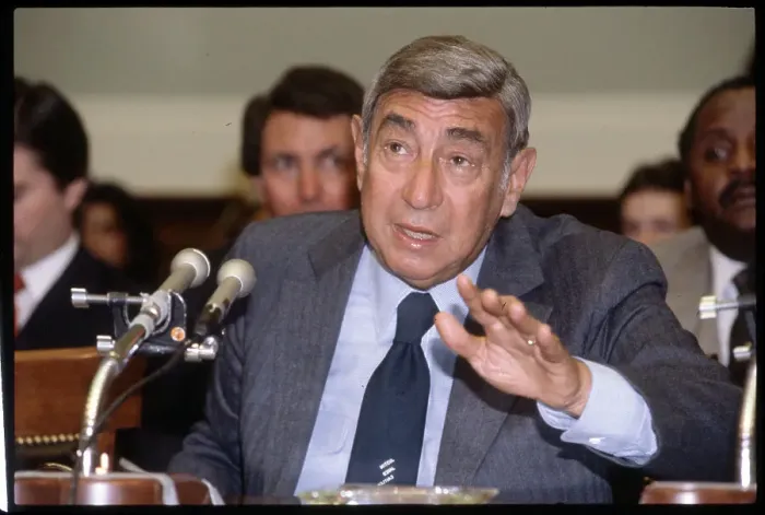 Framed Print : Howard Cosell Testifies at Committee Framed Print : Howard Cosell Testifies at Committee
