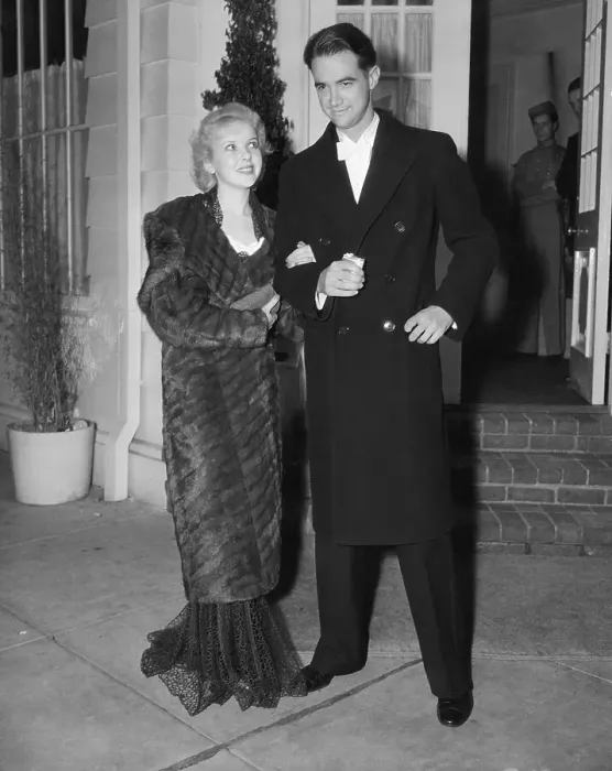 Framed Print : Howard Hughes With Actress Ida Lupino Framed Print : Howard Hughes With Actress Ida Lupino