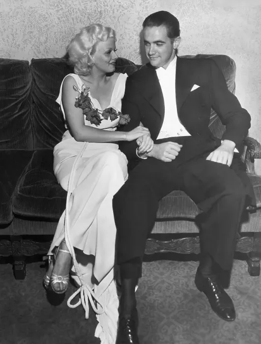 Framed Print : Howard Hughes and Jean Harlow Framed Print : Howard Hughes and Jean Harlow
