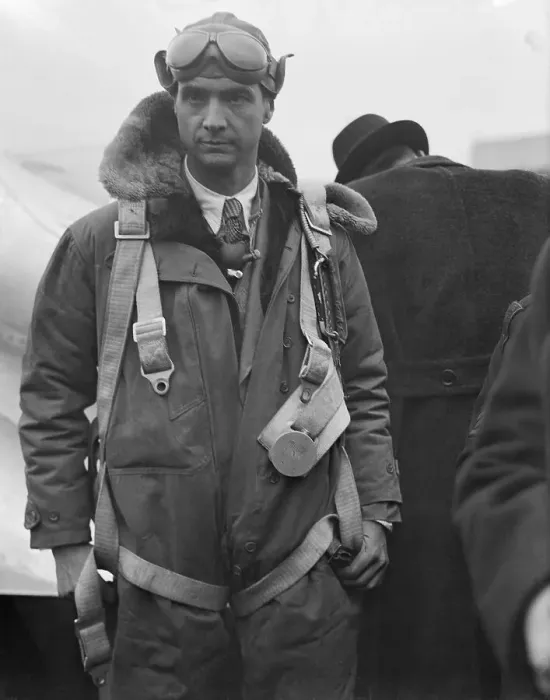 Framed Print : Howard Hughes Wearing Flight Gear Framed Print : Howard Hughes Wearing Flight Gear