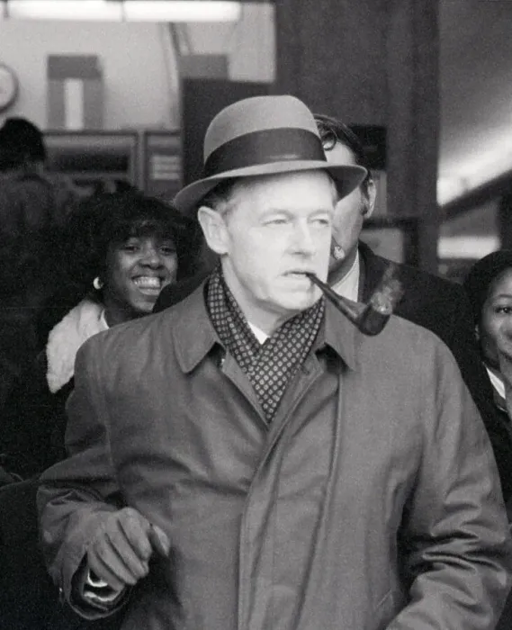 Framed Print : Howard Hunt Leaving Watergate Trial Framed Print : Howard Hunt Leaving Watergate Trial