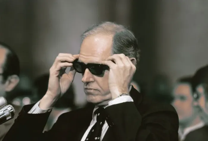 Framed Print : Howard Hunt Wearing Sunglasses Framed Print : Howard Hunt Wearing Sunglasses