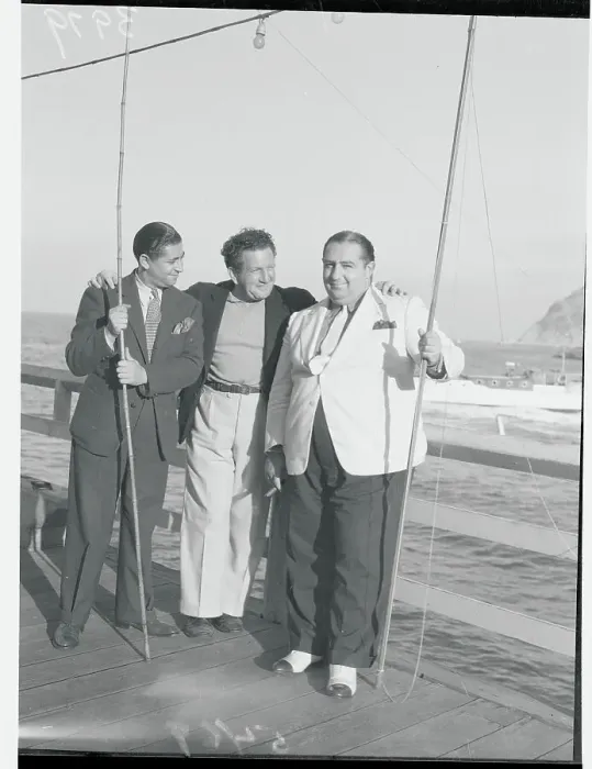 Framed Print : Howard Selznick with Friends Framed Print : Howard Selznick with Friends