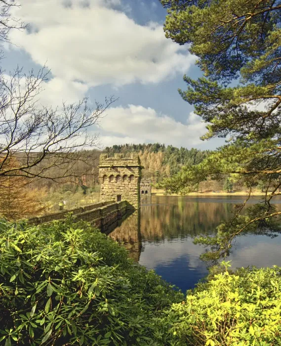 Framed Print : Howden Dam