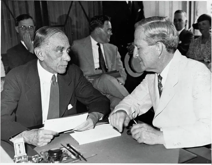 Framed Print : Howe at Senate Hearing Framed Print : Howe at Senate Hearing
