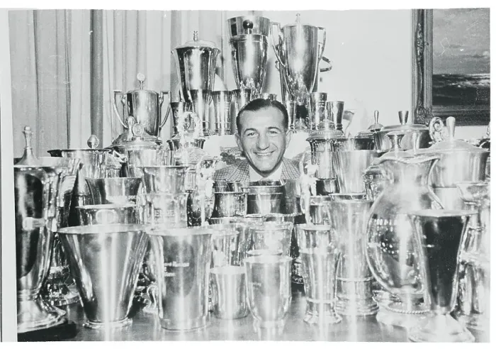 Framed Print : H.P. Mueller and Trophies Framed Print : H.P. Mueller and Trophies