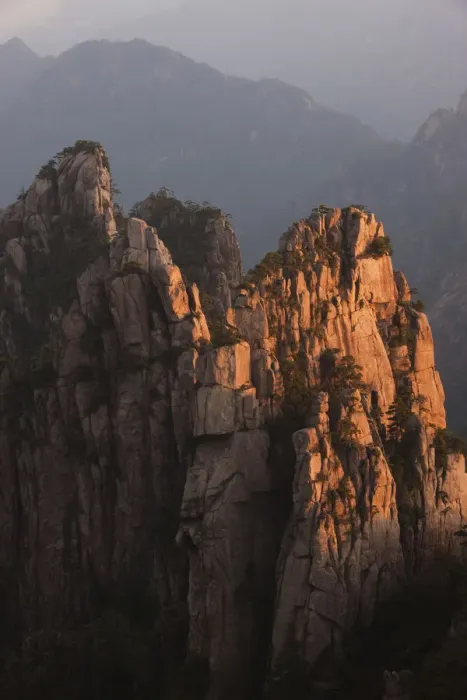 Framed Print : Huang Shan, Anhui Province, China