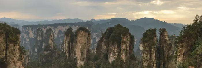 Framed Print : Huang Shi Zhai pano
