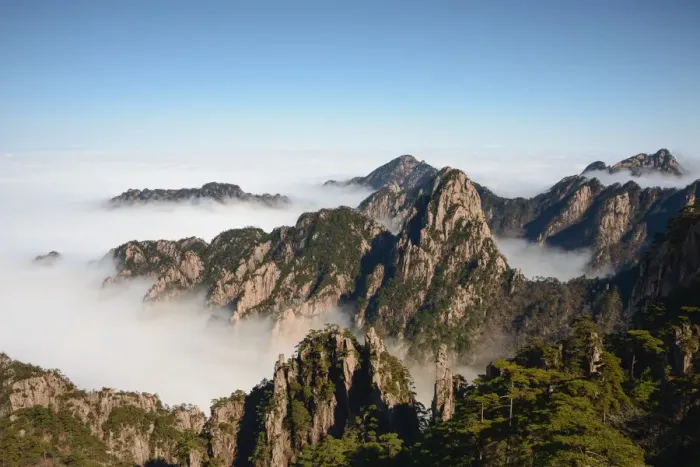 Framed Print : Huangshan cloud view Framed Print : Huangshan cloud view