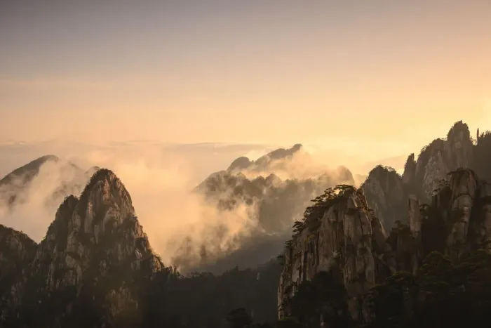 Framed Print : Huangshan morning Framed Print : Huangshan morning