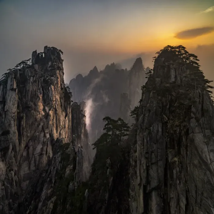 Framed Print : Huangshan Mountain Framed Print : Huangshan Mountain