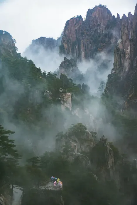 Framed Print : Huangshan (Yellow Mountains)