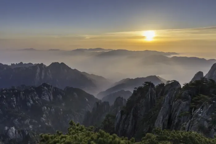 Framed Print : Huangshan (Yellow Mountains)