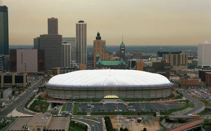 Framed Print : Hubert H. Humphrey Metrodome Framed Print : Hubert H. Humphrey Metrodome
