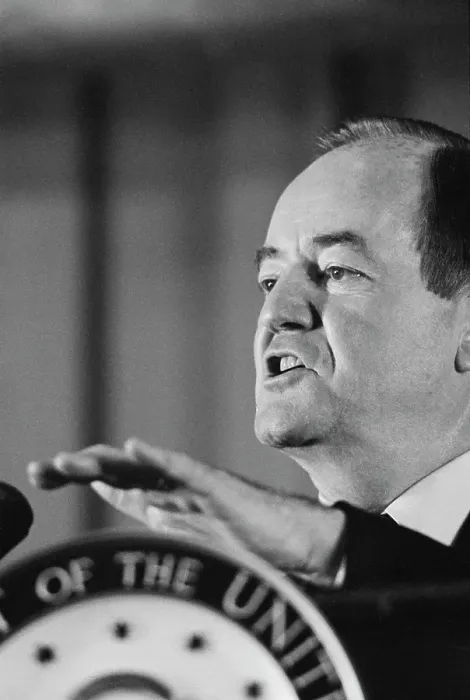 Framed Print : Hubert Humphrey Framed Print : Hubert Humphrey