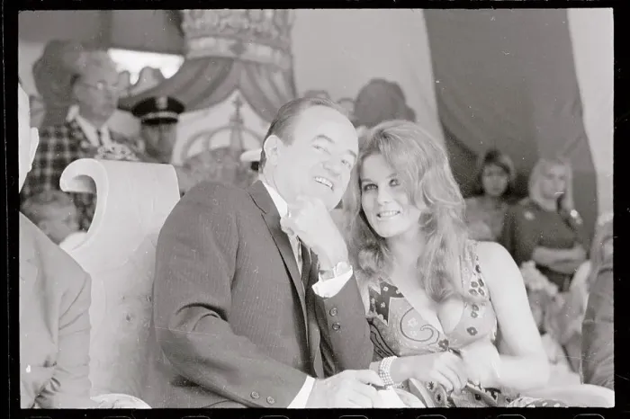Framed Print : Hubert Humphrey and Ann-Margret Framed Print : Hubert Humphrey and Ann-Margret