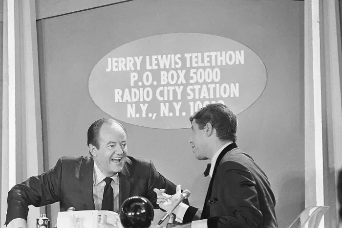 Framed Print : Hubert Humphrey And Jerry Lewis Framed Print : Hubert Humphrey And Jerry Lewis