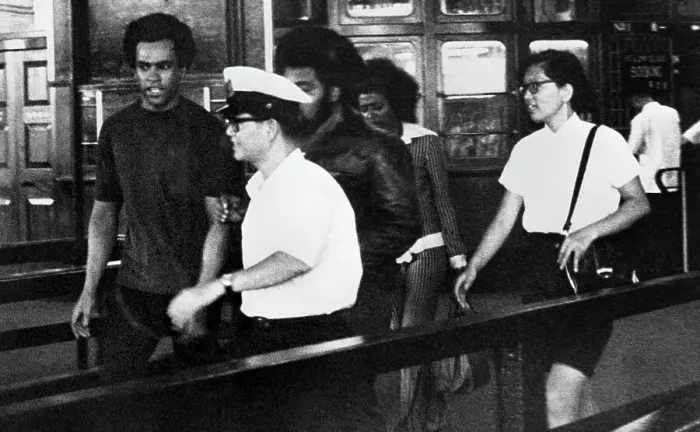 Framed Print : Huey Newton Goes to China Framed Print : Huey Newton Goes to China