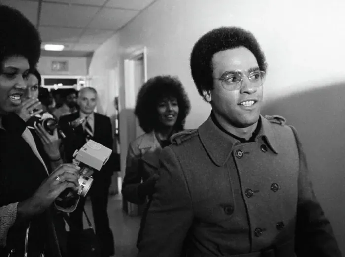 Framed Print : Huey P. Newton Holds Press Conference Framed Print : Huey P. Newton Holds Press Conference