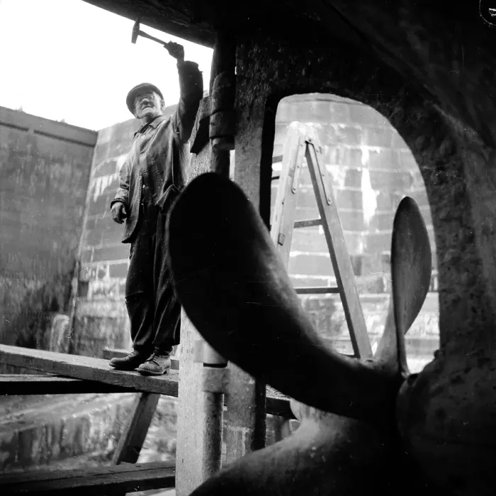 Framed Print : Huge Propeller Framed Print : Huge Propeller