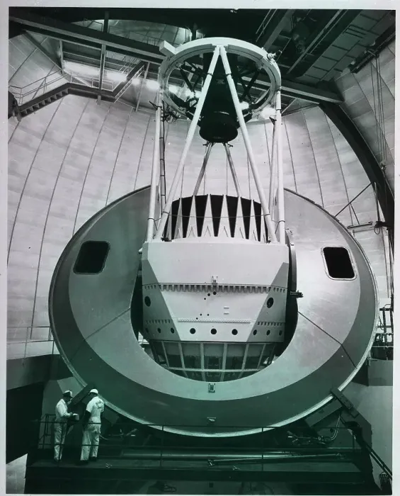 Framed Print : Huge Telescope And Its Yoke Framed Print : Huge Telescope And Its Yoke