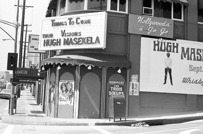 Framed Print : Hugh Masekela At the Whisky Framed Print : Hugh Masekela At the Whisky