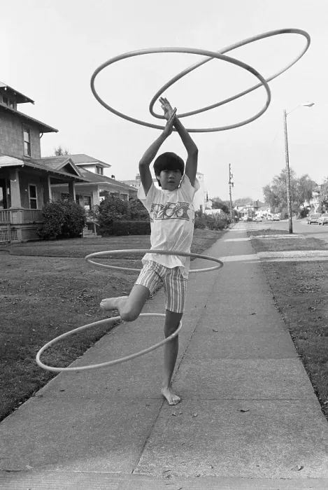 Framed Print : Hula Hoop Champion Ricky Low Framed Print : Hula Hoop Champion Ricky Low