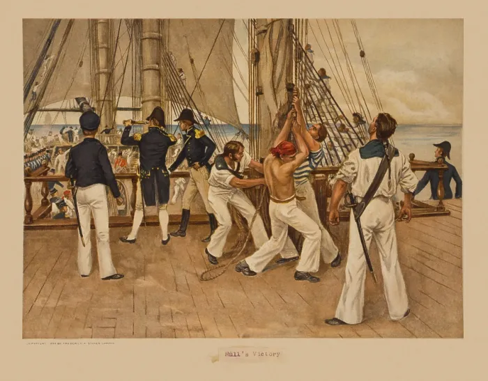 Framed Print : Hull's victory