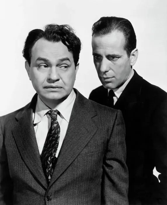 Framed Print : Humphrey Bogart and Edward G. Robinson Framed Print : Humphrey Bogart and Edward G. Robinson