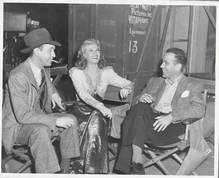 Framed Print : Humphrey Bogart with Irene Manning and Joe Downing Framed Print : Humphrey Bogart with Irene Manning and Joe Downing