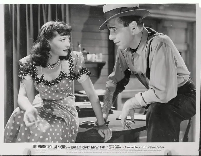 Framed Print : Humphrey Bogart in The Wagons Roll at Night Framed Print : Humphrey Bogart in The Wagons Roll at Night