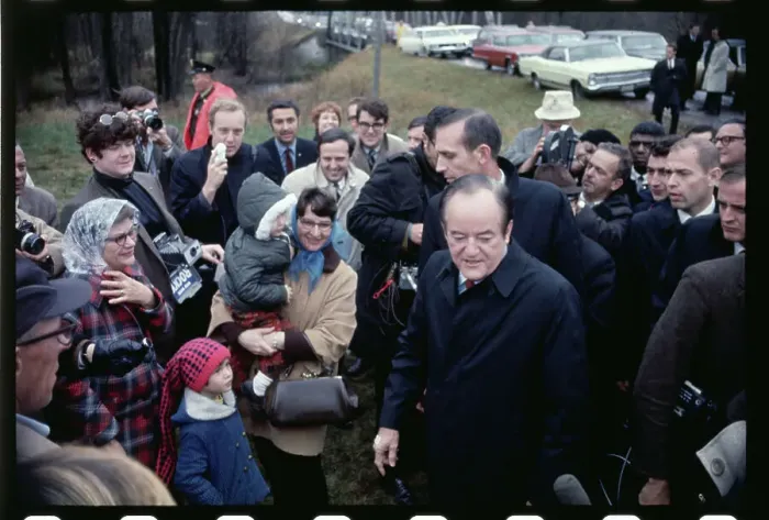 Framed Print : Humphrey and Wife Leaving Marrysville Town Hall