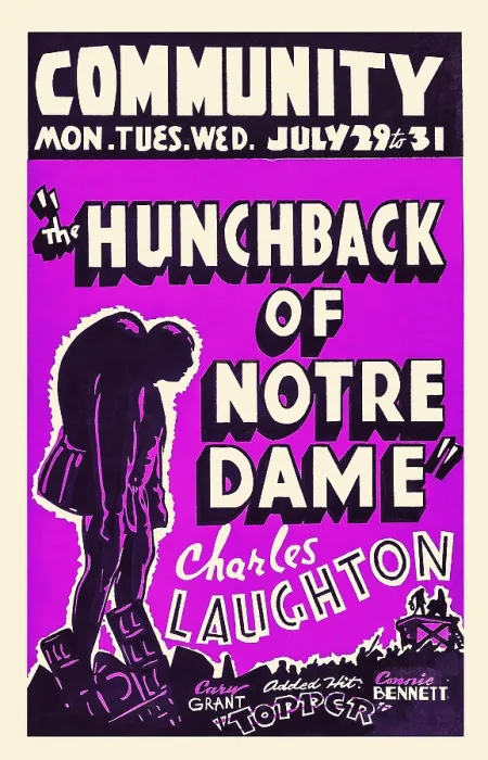 Framed Print : The Hunchback of Notre Dame Window Card Framed Print : The Hunchback of Notre Dame Window Card