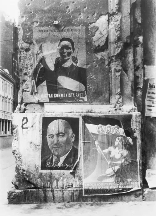 Framed Print : Hungarian Election Posters Framed Print : Hungarian Election Posters