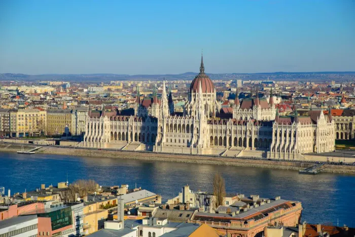 Framed Print : Hungarian Parliament Building in Budapest Framed Print : Hungarian Parliament Building in Budapest