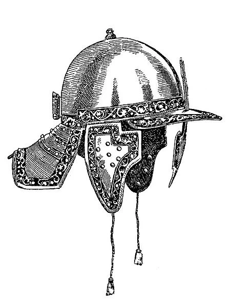 Hungarian royalty helmet
