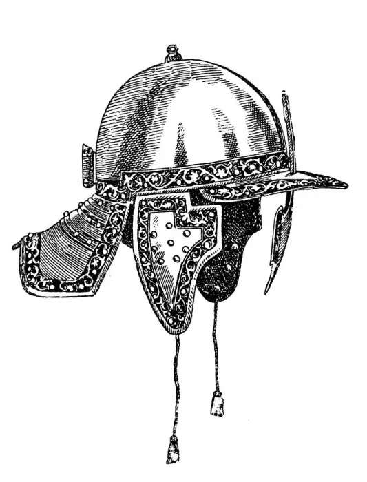 Framed Print : Hungarian royalty helmet