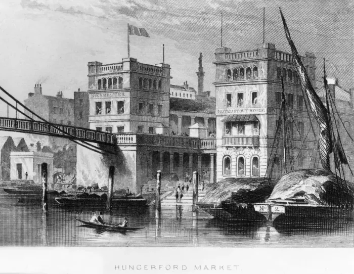 Framed Print : Hungerford Market Framed Print : Hungerford Market