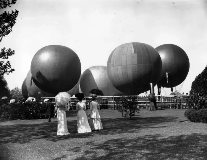 Framed Print : Hurlingham Balloons