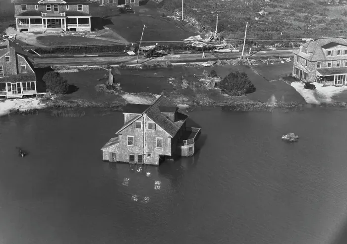 Framed Print : Hurricane Damage on Long Island Framed Print : Hurricane Damage on Long Island