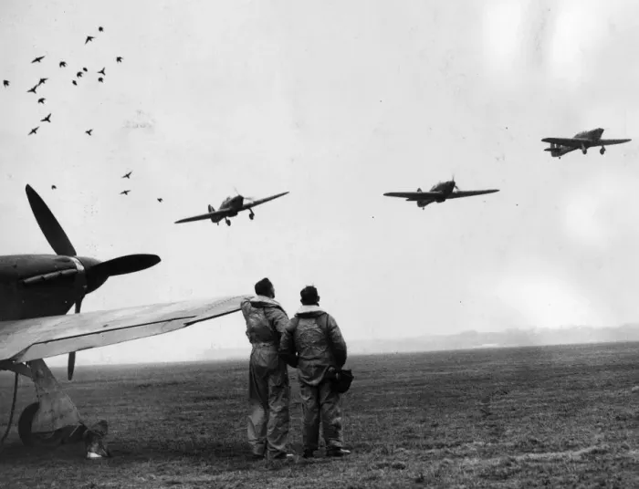 Framed Print : Hurricane Fighters Framed Print : Hurricane Fighters