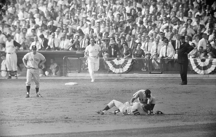 Framed Print : Hurt Yankee Player On The Field Framed Print : Hurt Yankee Player On The Field