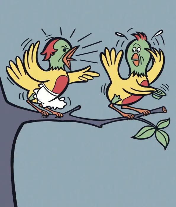Framed Print : Husband and Wife Birds Framed Print : Husband and Wife Birds